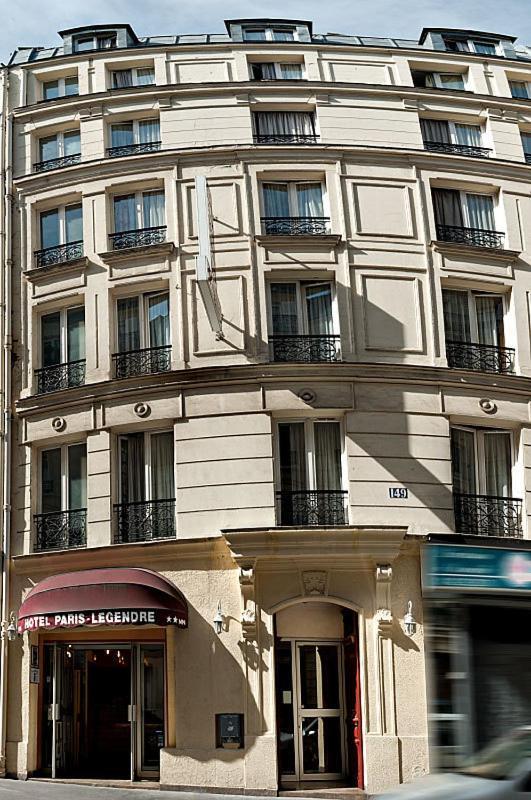 Paris Legendre Hotel Bagian luar foto